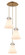 Downtown Urban Nine Light Pendant in Brushed Brass (405|113-410-1PS-BB-G411-8WH)