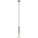 Argo LED Pendant in Warm Iron and Antique Brass (268|RB 5060WI/AB-BSQ)