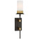Beza LED Wall Sconce in Warm Iron and Antique Brass (268|RB 2012WI/AB-WG)