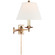 Dorchester3 One Light Swing Arm Wall Sconce in Antique-Burnished Brass (268|CHD 5101AB-L)