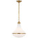Wesley LED Pendant in Hand-Rubbed Antique Brass (268|AL 5070HAB-WG)