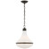 Wesley LED Pendant in Bronze (268|AL 5070BZV-WG)