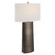 V-Groove One Light Table Lamp in Dark Steel Gray (52|30204)