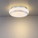 MUIR MUIR,LED FLUSHMOUNT,LARGE,SN in Satin Nickel (40|30141-018)