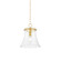 Cantana One Light Pendant in Aged Brass (428|H824701S-AGB)
