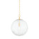 Sara One Light Pendant in Aged Brass (428|H815701L-AGB)