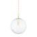 Sara One Light Pendant in Aged Brass (428|H815701L-AGB)