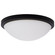 Button LED Flush Mount in Matte Black (72|62-1942)