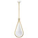 Admiral One Light Pendant in Matte White (72|60-7923)