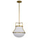 Valdora One Light Pendant in Natural Brass (72|60-7863)