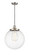 Franklin Restoration One Light Mini Pendant in Brushed Satin Nickel (405|201C-SN-G202-14)