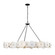 Cosmos Nine Light Chandelier in Matte Black (137|370C09MB)