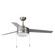 Trio 52'' Ceiling Fan in Satin Nickel / Black (16|89906FTSNBK)