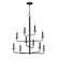 Madeira Ten Light Chandelier in Anthracite (16|12329TCAR)