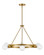 Orla LED Chandelier in Lacquered Brass (531|83616LCB)