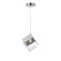 Ice Cube LED Pendant in Polished Chrome (86|E24681-28PC)