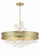 Verdi Square Eight Light Convertible Pendant in Soft Gold (7|5198-697)