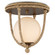 Passageway One Light Flush Mount in Natural/Dorado Gold/Frosted White (142|9999-0069)