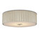 Caravel One Light Flush Mount in Silver Leaf/White (142|9999-0066)
