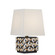 Geo One Light Table Lamp in Black/White/Natural (142|6000-0885)