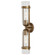 Bonardi Collection Two Light Wall Sconce in Antique Brass/Clear (142|5800-0027)