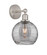 Downtown Urban One Light Wall Sconce in Satin Nickel (405|616-1W-SN-G1213-8SM)