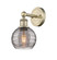 Edison One Light Wall Sconce in Antique Brass (405|616-1W-AB-G1213-6SM)