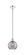 Edison One Light Mini Pendant in Polished Chrome (405|616-1S-PC-G1213-8SM)