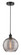 Edison One Light Mini Pendant in Matte Black (405|616-1P-BK-G1213-10SM)