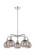 Downtown Urban Five Light Chandelier in Polished Chrome (405|516-5CR-PC-G1213-6SM)