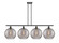 Ballston Four Light Island Pendant in Oil Rubbed Bronze (405|516-4I-OB-G1213-12SM)