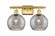 Ballston Two Light Bath Vanity in Satin Gold (405|516-2W-SG-G1213-8SM)