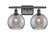 Ballston Two Light Bath Vanity in Oil Rubbed Bronze (405|516-2W-OB-G1213-8SM)