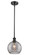 Ballston One Light Mini Pendant in Matte Black (405|516-1S-BK-G1213-8SM)
