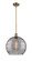 Ballston One Light Pendant in Brushed Brass (405|516-1S-BB-G1213-14SM)