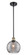 Ballston One Light Mini Pendant in Black Antique Brass (405|516-1S-BAB-G1213-8SM)