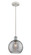 Ballston One Light Mini Pendant in White Polished Chrome (405|516-1P-WPC-G1213-8SM)