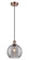 Ballston One Light Mini Pendant in Antique Copper (405|516-1P-AC-G1213-8SM)