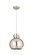 Downtown Urban One Light Pendant in Satin Nickel (405|410-1PM-SN-M410-10W)