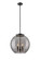 Essex Three Light Pendant in Matte Black (405|221-3S-BK-G1213-16SM)