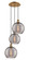 Ballston Three Light Pendant in Brushed Brass (405|113B-3P-BB-G1213-10SM)