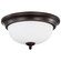 LED Flush Mount in Mahogany Bronze (72|62-1558)