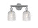 Edison Two Light Bath Vanity in Polished Chrome (405|616-2W-PC-G559-5CL)