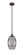Edison One Light Mini Pendant in Oil Rubbed Bronze (405|616-1S-OB-G557-8SM)