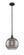 Edison One Light Mini Pendant in Matte Black (405|616-1S-BK-G556-12SM)