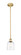 Edison One Light Mini Pendant in Brushed Brass (405|616-1S-BB-G558-6CL)