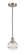 Edison One Light Mini Pendant in Brushed Brass (405|616-1P-BB-G556-6CL)