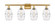 Ballston Four Light Bath Vanity in Satin Gold (405|516-4W-SG-G557-6CL)