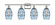 Ballston Four Light Bath Vanity in Polished Nickel (405|516-4W-PN-G557-6BL)