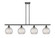 Ballston Four Light Island Pendant in Oil Rubbed Bronze (405|516-4I-OB-G122C-8CL)